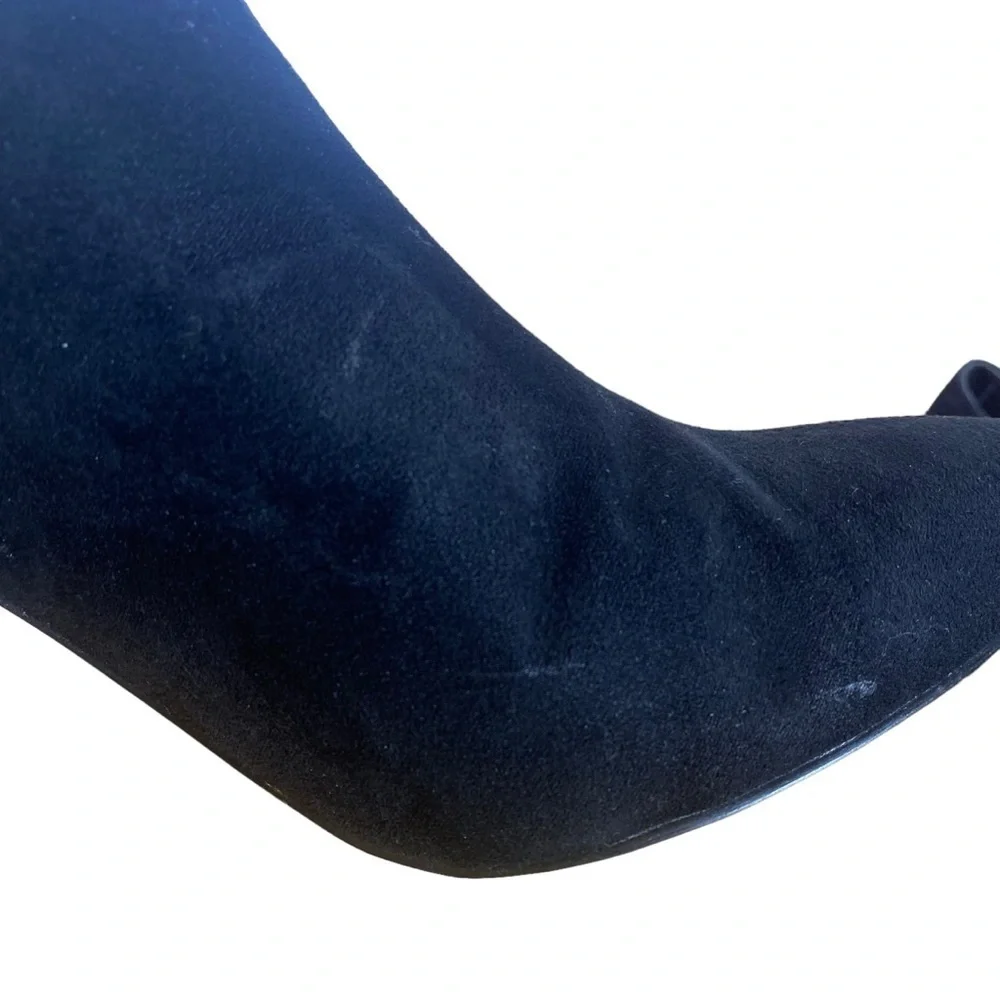 Penny loves Kenny Women's sz 10M Black Slingback pointed toe block heel Booties - Picture 11 of 11